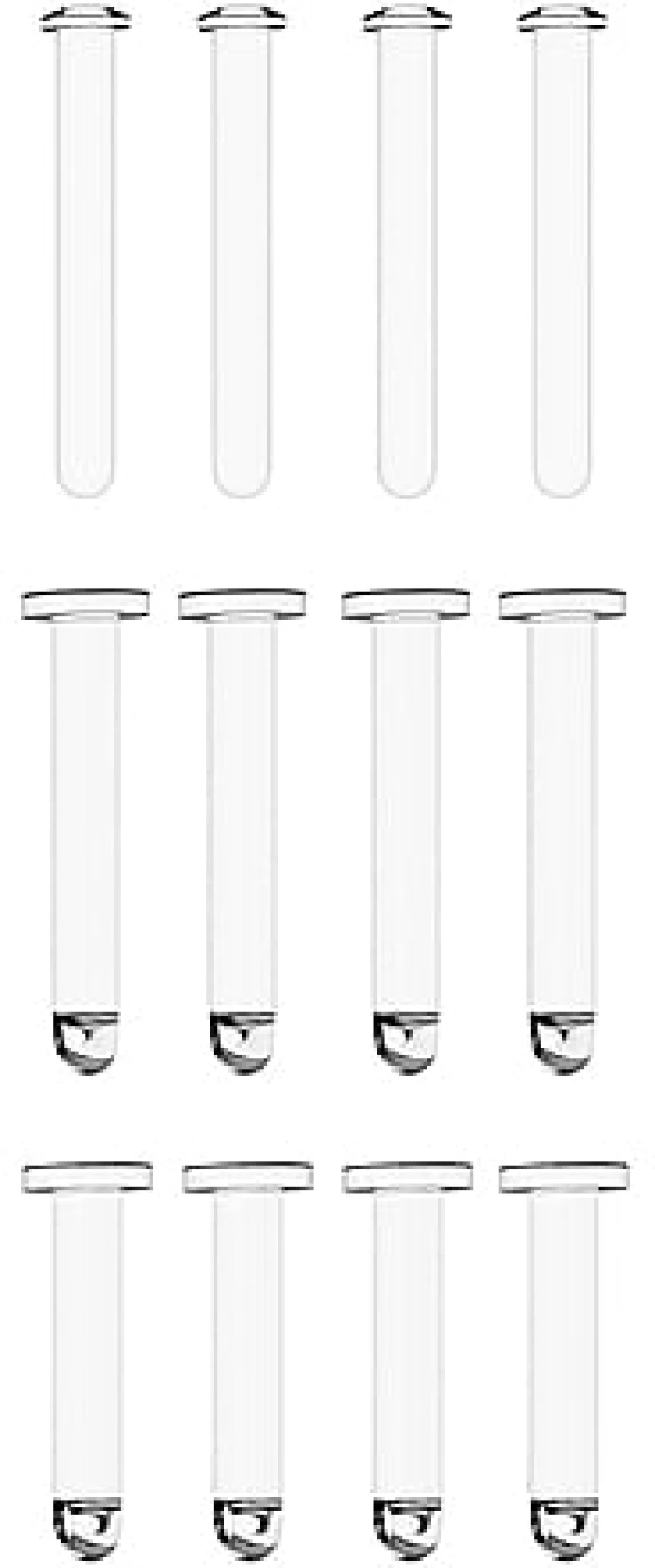 Spare Pin Set - Transparent