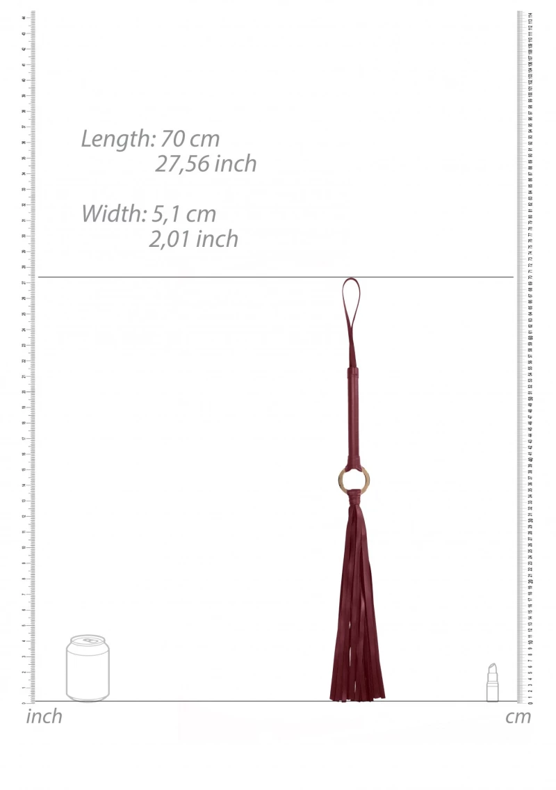 Ouch Halo - Flogger - Burgundy