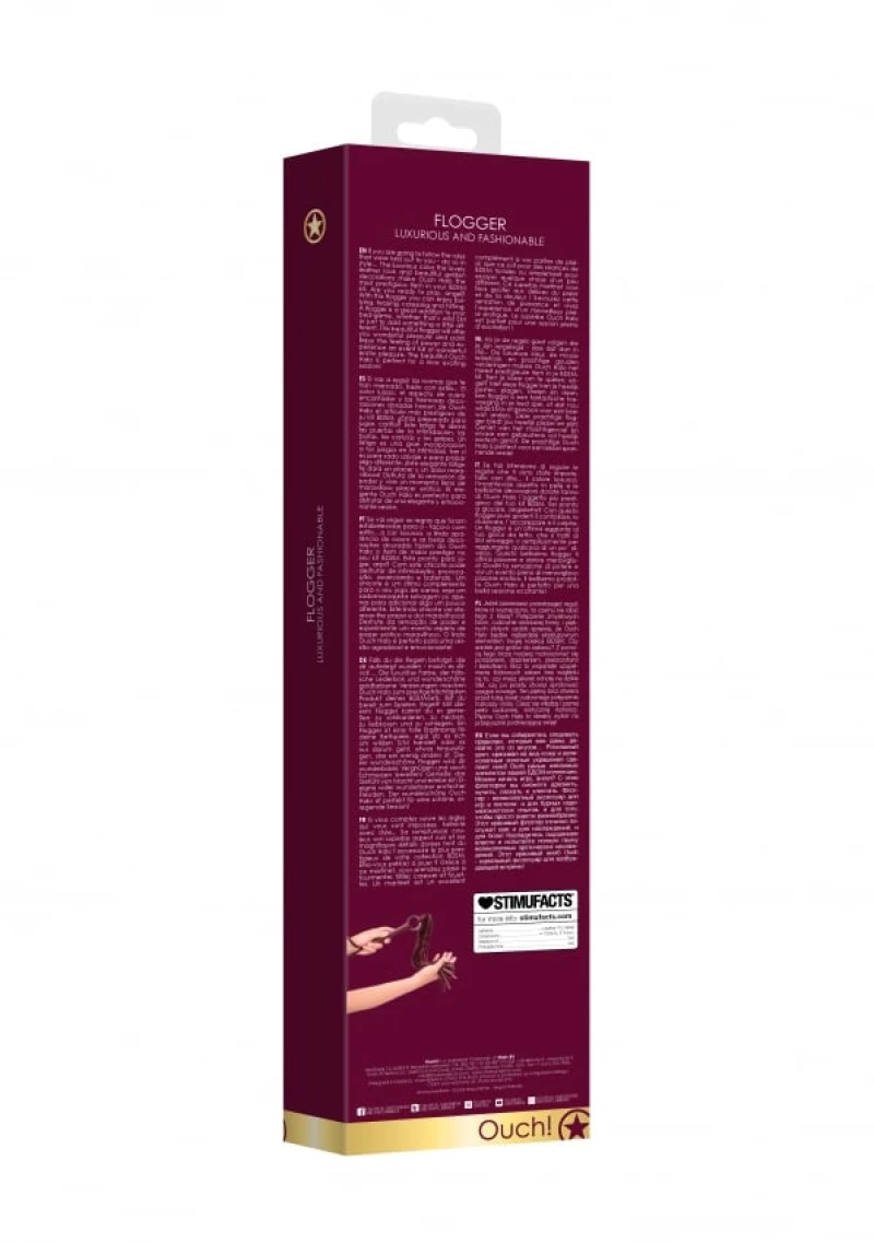 Ouch Halo - Flogger - Burgundy