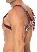 Chest Bulldog Harness Red