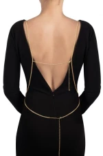 Chiara Golden Body Harness