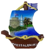 Tουριστικό μαγνητάκι Souvenir – Σετ 12pcs - Resin Magnet - 678137