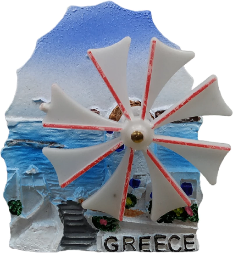 Tουριστικό μαγνητάκι Souvenir – Σετ 12pcs - Resin Magnet - 678202