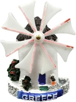 Tουριστικό μαγνητάκι Souvenir – Σετ 12pcs - Resin Magnet - 678204