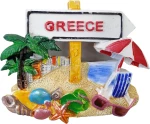Tουριστικό μαγνητάκι Souvenir – Σετ 12pcs - Resin Magnet - 678055