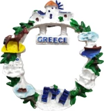Tουριστικό μαγνητάκι Souvenir – Σετ 12pcs - Resin Magnet - 678292