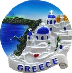 Tουριστικό μαγνητάκι Souvenir – Σετ 12pcs - Resin Magnet - 678251