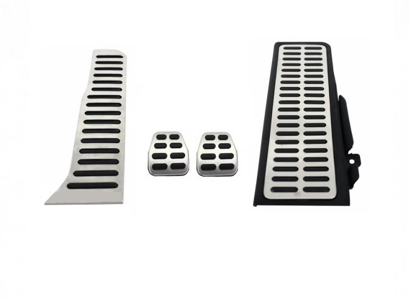 Auto GS - Πεντάλ & Footrest Αλουμινίου VW Passat B6,B7,CC , Golf 5 , 6, Scirocco 0016281