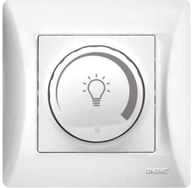 Lineme - Ροοστάτης έντασης φωτός LED 200W Λευκό   50-00111-1