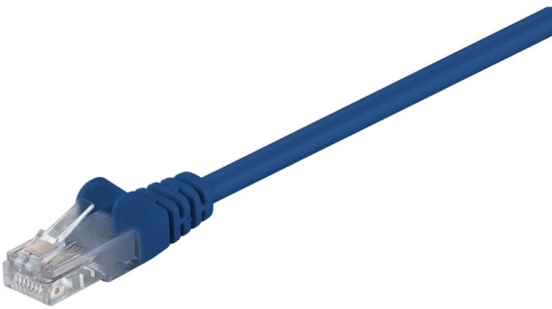 GΟOBAY καλώδιο UTP Cat 5e 68375, CCA, 27AWG, PVC, 5m, μπλε 68375