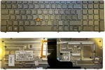 Πληκτρολόγιο Laptop HP EliteBook 8560w 8570W 8570 UK With Pointer and backlight Keyboard OEM (Κωδ.40159UKBACKLIT)
