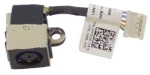 Βύσμα Τροφοδοσίας DC Power Jack Socket Dell Inspiron 14z N411z DC Power Input Jack with Cable HP9YN 0HP9YN OEM (κωδ.3704)