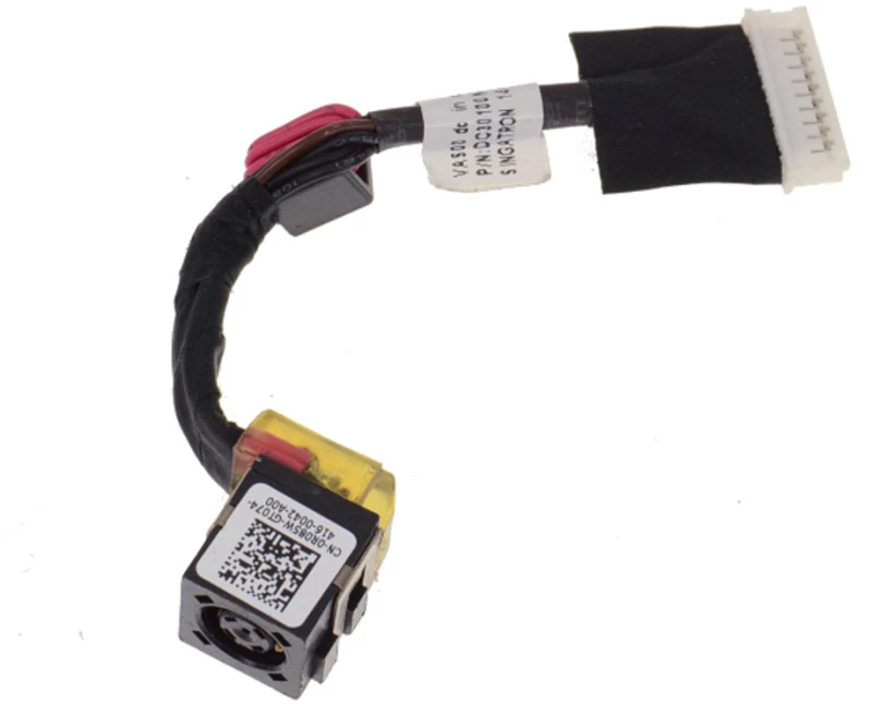 Βύσμα Τροφοδοσίας DC Power Jack Socket Dell Alienware 17 R1 DC Power Input Jack Plug with Cable R085W 0R085W DC30100NF00 OEM (κωδ.3706)