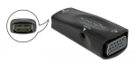 DELOCK αντάπτορας HDMI σε VGA 66560  1080p/60Hz  μαύρος