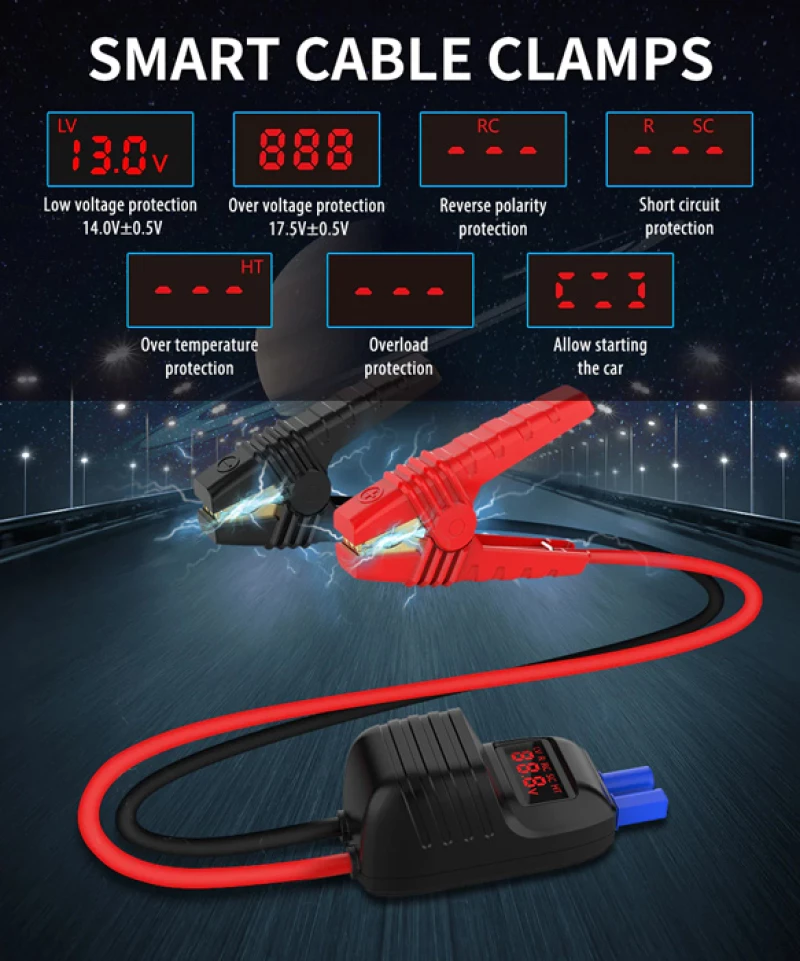 UTRAI εκκινητής μπαταρίας αυτοκινήτου JS-Mini με φακό  12V/1000A
