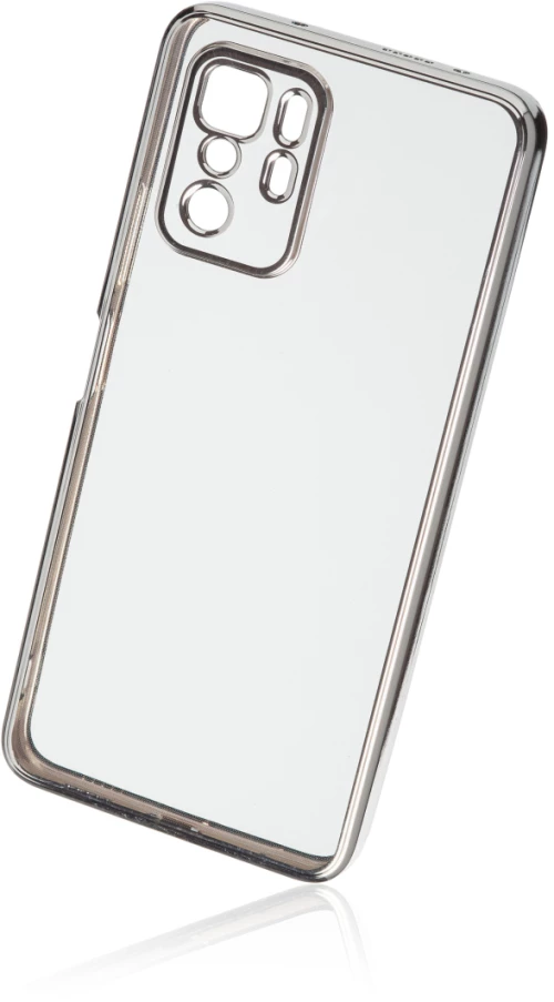 Naxius Case Plating Silver Xiaomi Mi Poco X3 GT Naxius