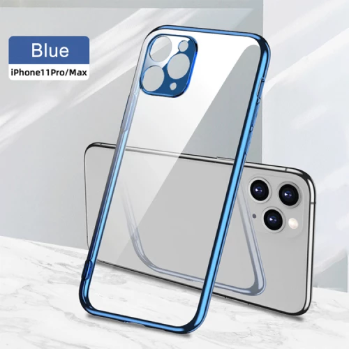 Naxius Case Plating Blue Xiaomi RedMi Note 9T Naxius