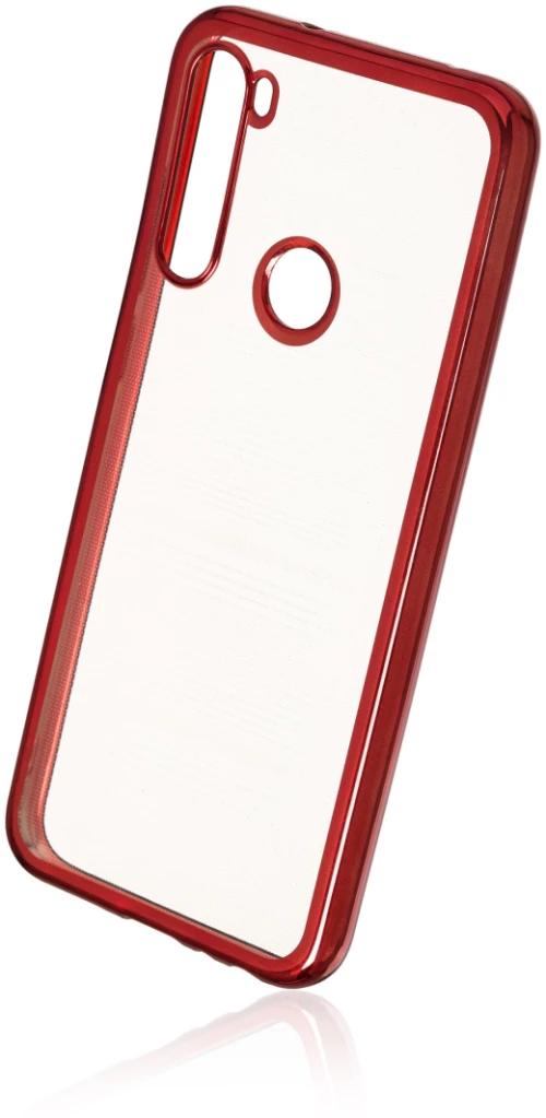 Naxius Case Plating Red Xiaomi RedMi Note 8_Note 8 2021 Naxius