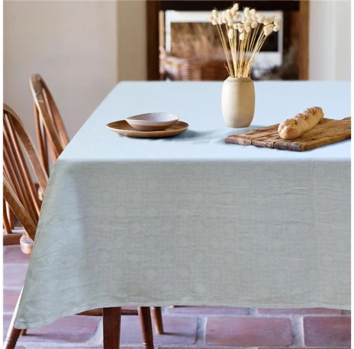 Τραπεζομάντηλο Ζακάρ Αλέκιαστο-Αδιάβροχο Bari 090 Ivory - 160 x 180