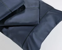 Μεμονωμένα σεντόνια Down Town Solid Colours S250/8 Βαμβακοσατέν - Μονό 175x280