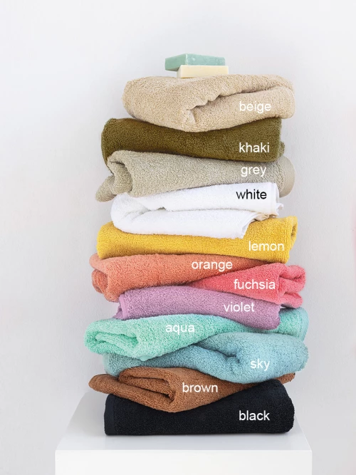 Σετ Πετσέτες Palamaiki Roke Aqua - Σετ 3 Τεμαχίων