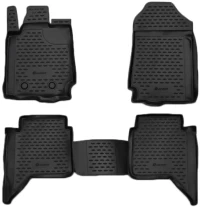 Novline FORD RANGER 2D 2011+ ΜΑΡΚΕ ΠΑΤΑΚΙΑ ΣΕ ΣΚΑΦΗ TPE ΛΑΣΤΙΧΟ ΣΕ ΜΑΥΡΟ ΧΡΩΜΑ NOVLINE - 4 ΤΕΜ. EXP.NLC.16.35.210K/NV