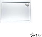 SIRENE EXTRA FLAT E11080-300 Ορθογώνια Ακρυλική Ντουζιέρα White 110x80cm