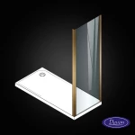 DEVON Noxx Side Panel SPN80C-221 Σταθερό Πλαϊνό Ντουζιέρας BRUSHED BRONZE 77 - 79εκ. Υ200εκ