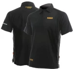 DEWALT DWC125-013 Μπλουζάκι POLO RUTLAND Μαύρο - Γκρι M