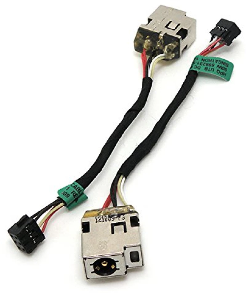 Βύσμα Τροφοδοσίας DC Power Jack Socket HP SLEEKBOOK 15-B  15-b000ev 15-b100sv DC JACK 6 PIN  (κωδ.3343)