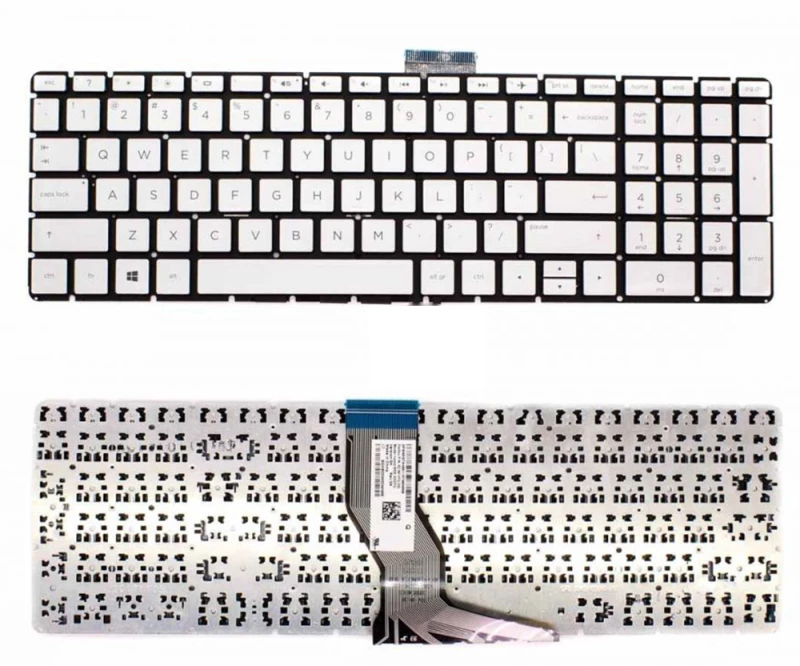 Πληκτρολόγιο  HP Laptop 15s-eq2185nw  (Κωδ.40478USSILVERNOFRAME)