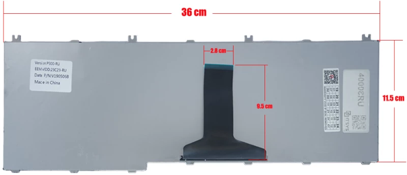 Πληκτρολόγιο - Laptop Keyboard γιαHP Pavilion dv7-6b13evRU No Frame Βlack (Κωδ.40008RU)