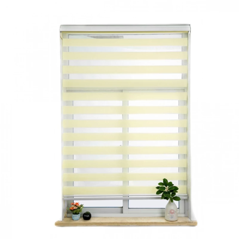 Ρολοκουρτίνα Zebra Μερικής Συσκότισης Day & Night 60x180εκ - Μπέζ