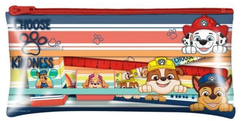 341860 Σχολικό σετ `Paw Patrol` σε κασετίνα 10x19x2εκ.