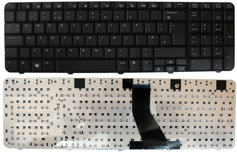 Πληκτρολόγιο Laptop HP COMPAQ PRESARIO  CQ70-150EV   US VERSION BLACK KEYBOARD(40120US)