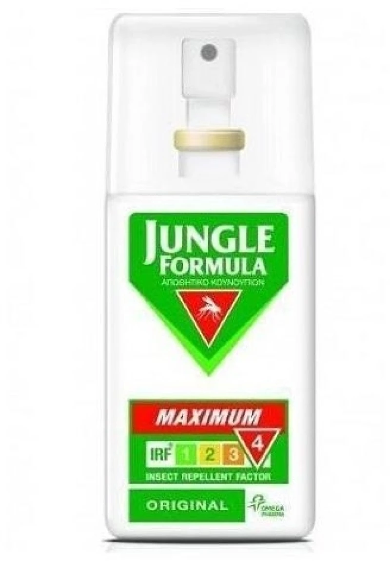Jungle Formula | Maximum Original με IRF 4 | Απωθητικό Κουνουπιών  | 75ml
