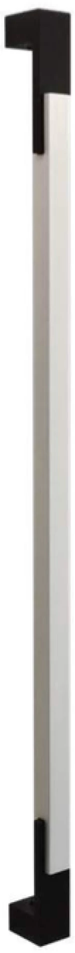 Convex 1487 Μαύρο-Inox Ανοδίωση Λαβή Εξώθυρας 1000mm (Ζεύγος)