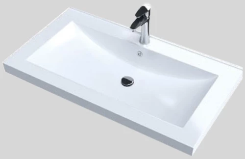 Sanitec VENGA Νιπτήρας Μπάνιου 110x50x15cm