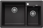 Blanco Legra 8 Antrhacite SILGRANIT® PuraDur® Γρανιτένιος Ένθετος Νεροχύτης 78x50cm