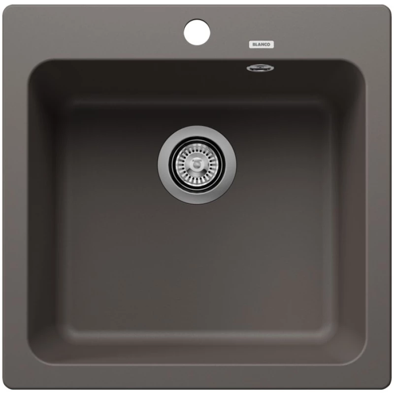 Blanco Naya 5 Volcano Grey Silgranit® PuraDur® Γρανιτένιος Ένθετος Νεροχύτης 51,5x51cm