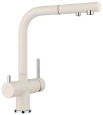 Blanco Fontas-S II Soft White Μπαταρία Κουζίνας Με Αποσπώμενο Ρουξούνι