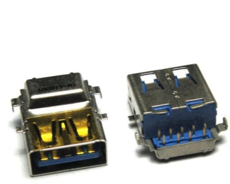 Bύσμα USB Laptop - USB 2.0 A Type A Female Port 4 PIN 039 Port Jack Socket Connector (Κωδ. 1-USB049)