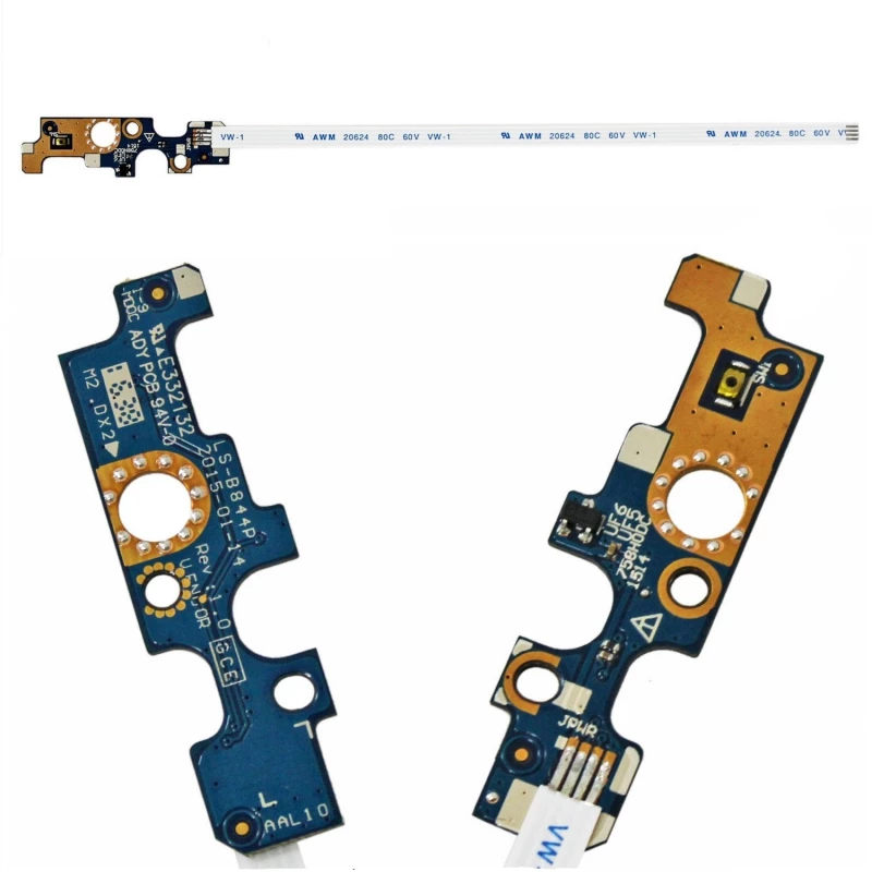 Power Switch Button Board Dell Inspiron 15 3558 5555 5558 5559 Power Button Board 94MFG LS-B844P (Κωδ.1-BRD026)