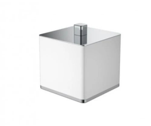 Sparke SOPA-01 Κουτί Αποθήκευσης Άσπρο-Γυαλιστερό Ορείχαλκος, Ρητίνη & Ανοξείδωτο Ατσάλι