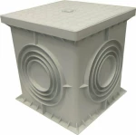 Fasoplast Κυβόσχημα Πλαστικό Με Καπάκι 30x30cm 8600103030