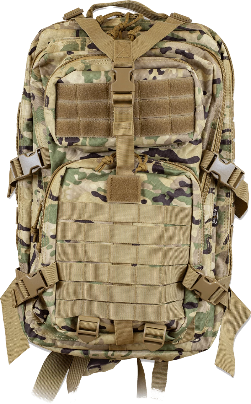 Σακίδιο Πλάτης 38L Asalto Barbaric Κωδ. 39245-CP Camo CP