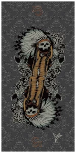 Μαντήλι Πολλαπλών Χρήσεων BANDANA INDIAN SKULL APU Κωδ. 80517