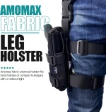 ΒΑΣΗ Μηρού AMOMAX Ύφασμα - Black