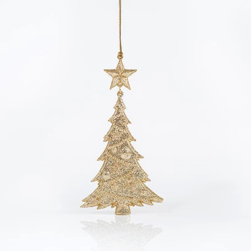 279189 ΔΕΝΤΡΑΚΙ ΑΚΡΥΛΙΚΟ, ΜΕ ΣΑΜΠΑΝΙ GLITTER, 8,5X16CM (ΣΕΤ 6 ΤΕΜΑΧΙΩΝ)
