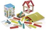 313502 MINILAND Ξύλινο Παιχνίδι Κατασκευών ECO Beams για 2-6 ετών